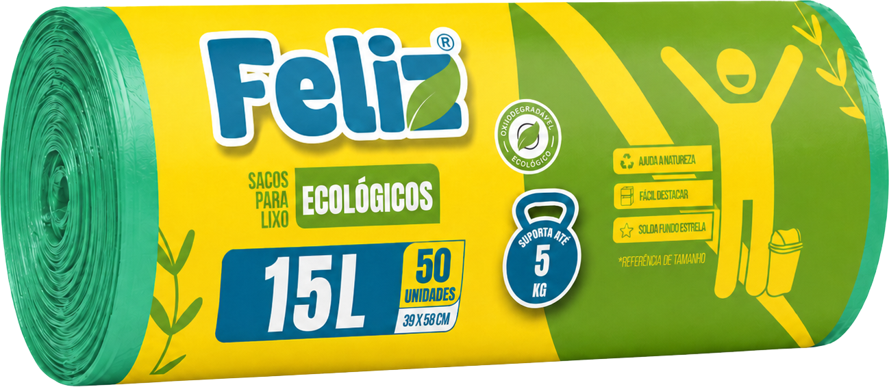 Saco para lixo Ecológica